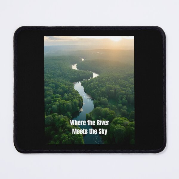 Item preview, Amazon Rainforest River Aerial View designed and sold by Tienda-Vane.