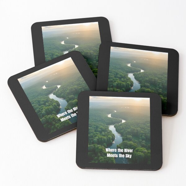 Item preview, Amazon Rainforest River Aerial View  designed and sold by Tienda-Vane.
