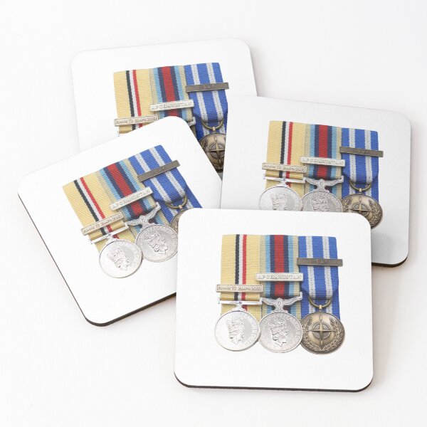 Item preview, Op Telic and Op Herrick medal. designed and sold by Anthony Hiorns.
