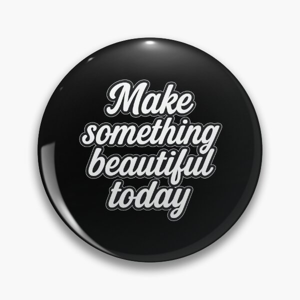 Item preview, Make Something Beautiful Today – Motivational Handlettered Design designed and sold by Elegant160.
