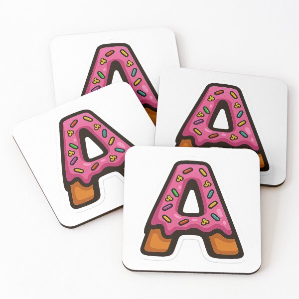 Item preview, Donut Letter A designed and sold by joshuayule.