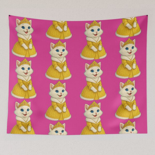 Item preview, Cute Cat Queen, This Queen of Cats is Cat Art Great for Cat Lovers or as a Cat Lover Gift designed and sold by AlphaBetulia.
