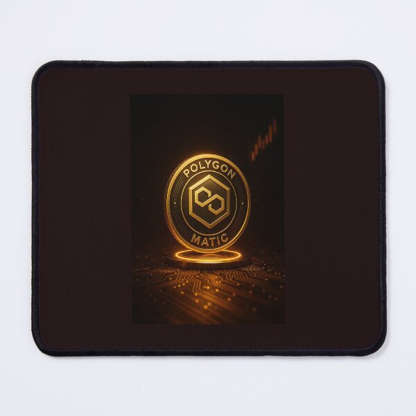Item preview, Golden Polygon MATIC Coin designed and sold by TruthoverTrends.