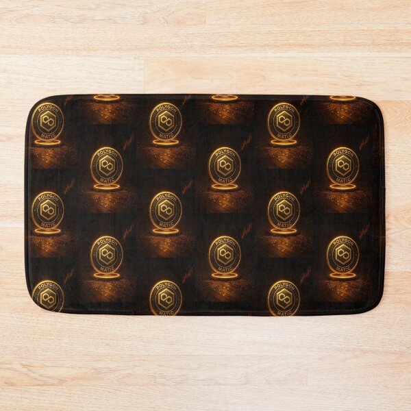Item preview, Golden Polygon MATIC Coin designed and sold by TruthoverTrends.
