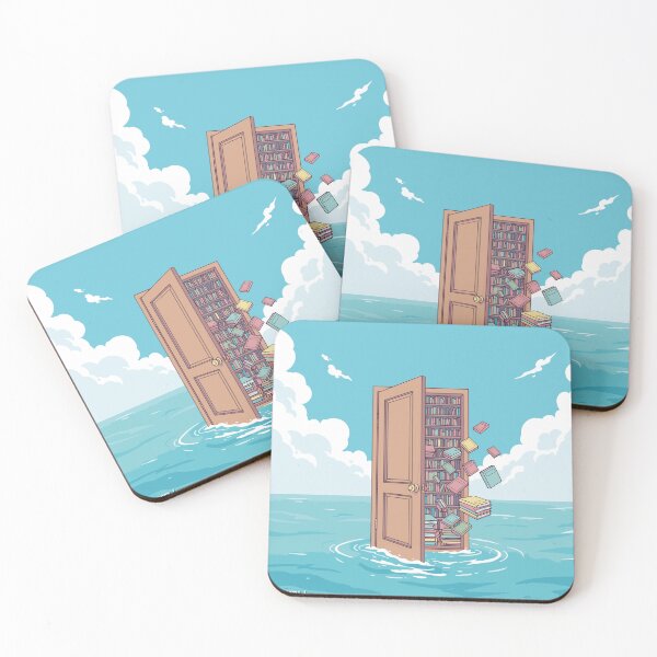 Item preview, Gate of Books in the Ocean designed and sold by raw-emotions.