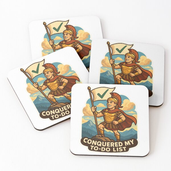 Item preview, Conquered My To-Do List – Roman Warrior designed and sold by Cheerioza.