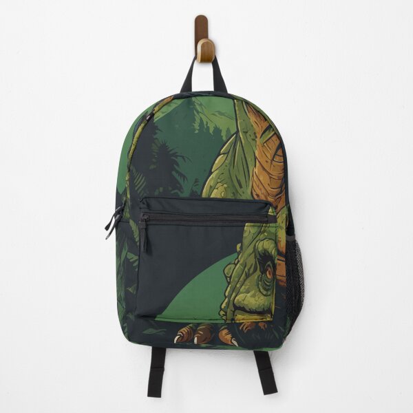 Item preview, Fierce Green Dinosaur Illustration | Prehistoric Jungle Ar designed and sold by Royalsticker.