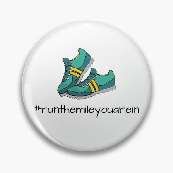 Item preview, Run the Mile You Are In – Motivational Running Shoes T-Shirt designed and sold by ChrisArnold.