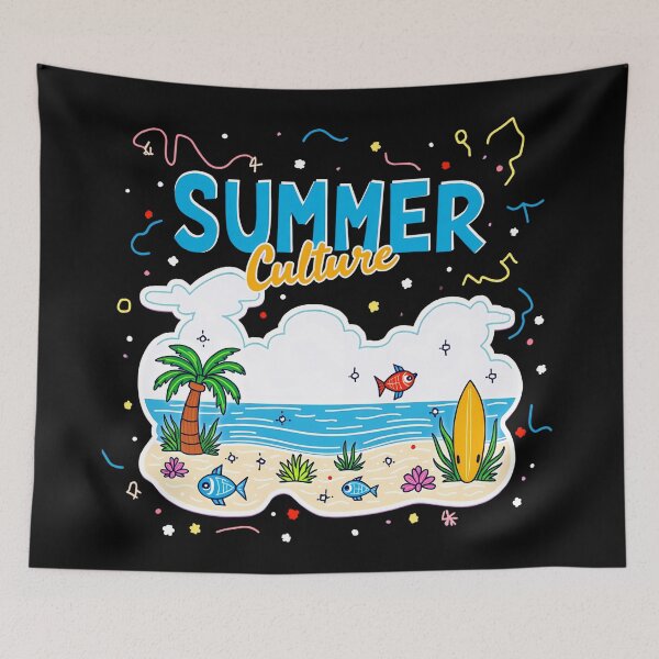 Item preview, Summer Culture – Bright Tropical Aesthetic designed and sold by Haji  Kamora.