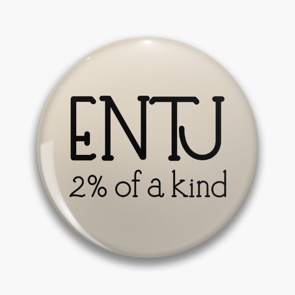 Item preview, ENTJ 2% of A Kind | MBTI Personality Type | Visionary Leader Quote Sticker  designed and sold by MysticMagpie.