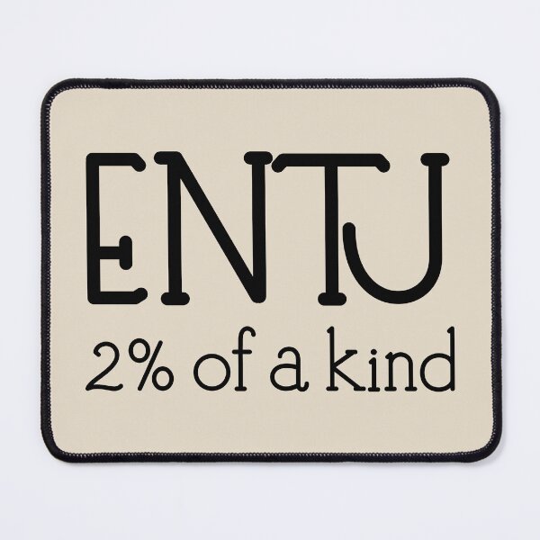 Item preview, ENTJ 2% of A Kind | MBTI Personality Type | Visionary Leader Quote Sticker  designed and sold by MysticMagpie.