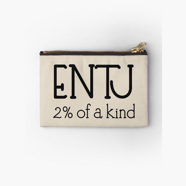 Item preview, ENTJ 2% of A Kind | MBTI Personality Type | Visionary Leader Quote Sticker  designed and sold by MysticMagpie.