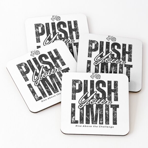Item preview, Push Your Limit – Motivational Typography Design designed and sold by WaviStudio.