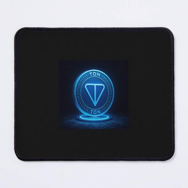 Item preview,  Neon Blue TON Coin designed and sold by TruthoverTrends.