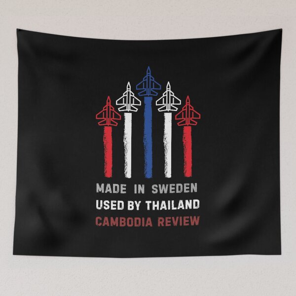 Item preview, Gripen made in Sweden  used by Thailand Cambodia Review designed and sold by LekaDesignShop.