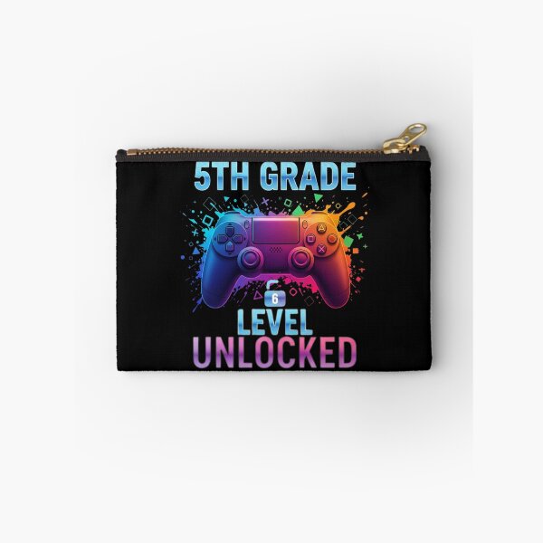Item preview, Controller 5th Grade Level Unlocked Back to School Kids Boys designed and sold by MotivaChic.