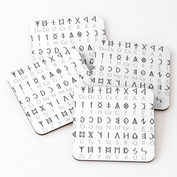 Item preview, Hungarian Runic Alphabet designed and sold by HunHistory.