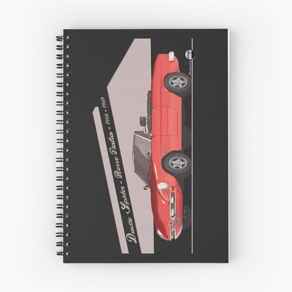 Item preview, Duetto Spider "Osso di Seppia" - Rosso Italia (1966–1969) - Italian Roadster Icon designed and sold by Azaziel.