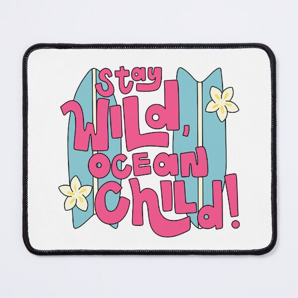 Item preview, Stay Wild Ocean Child Surfboard designed and sold by GraceMakes03.