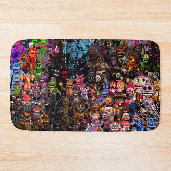 Item preview, THE FNaF Poster designed and sold by MeowlessX.