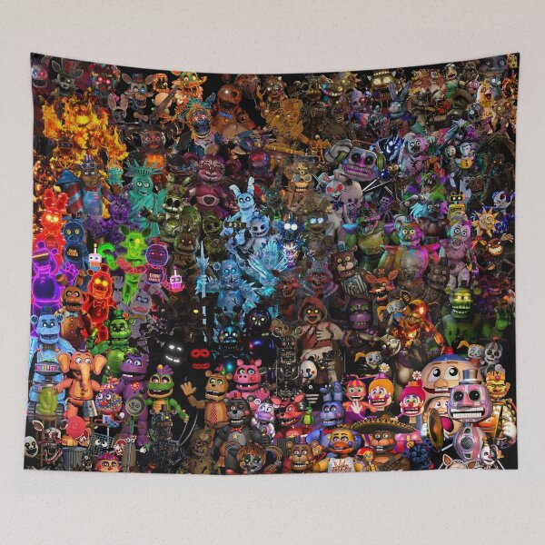Item preview, THE FNaF Poster designed and sold by MeowlessX.
