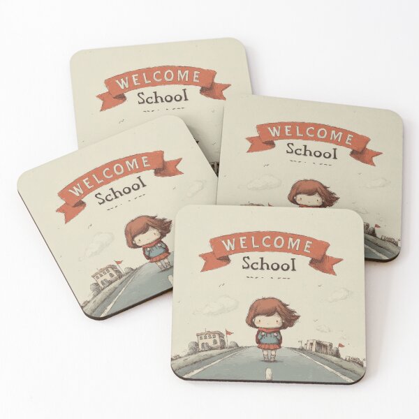 Item preview, Welcome to School – Cute Back to School Illustration designed and sold by PhotoRK.