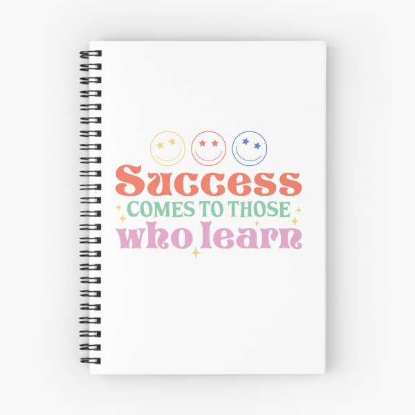 Item preview, Success Comes To Those Who Learn – Motivational Learning Quote designed and sold by artcultreone.