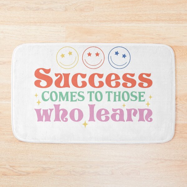 Item preview, Success Comes To Those Who Learn – Motivational Learning Quote designed and sold by artcultreone.