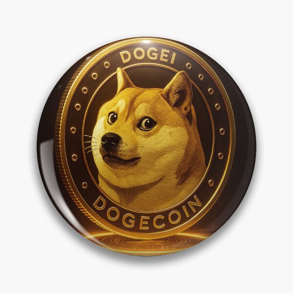 Item preview, Golden Dogecoin designed and sold by TruthoverTrends.
