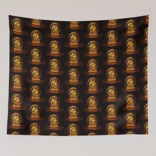 Item preview, Golden Dogecoin designed and sold by TruthoverTrends.