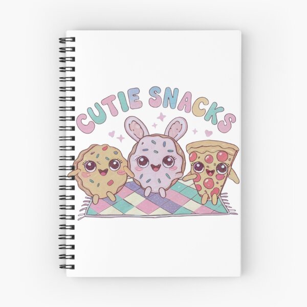 Item preview, Cutie Snacks – Kawaii Cookie, Donut & Pizza Cute Food T-Shirt designed and sold by Uglyandcute.