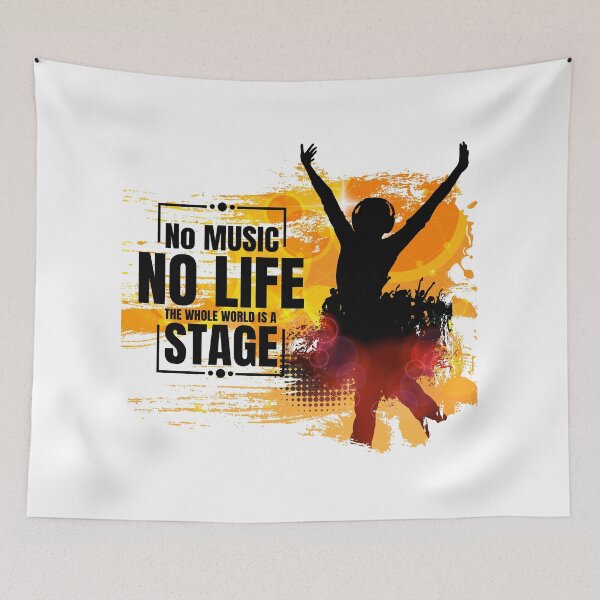Item preview, No music, No life designed and sold by ZeberForever.