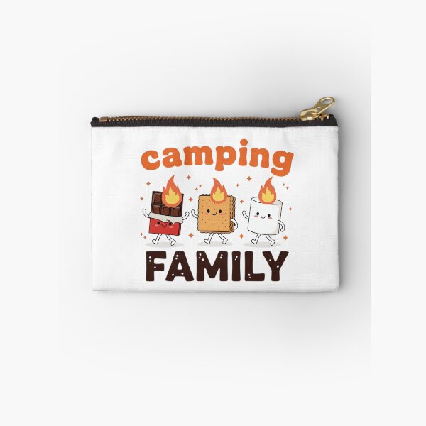 Item preview, Cute Camping Family Smores Chocolate Marshmallow Graham Cracker designed and sold by MotivaChic.