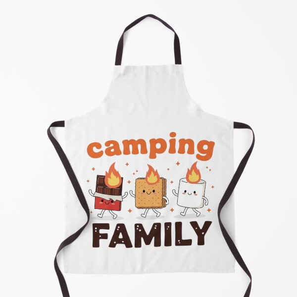 Item preview, Cute Camping Family Smores Chocolate Marshmallow Graham Cracker designed and sold by MotivaChic.