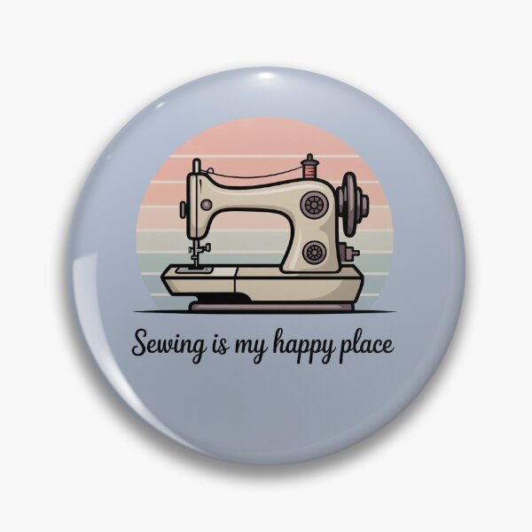 Item preview, Sew hobby - Sewing Is My Happy Place designed and sold by WikaKowalczyk.