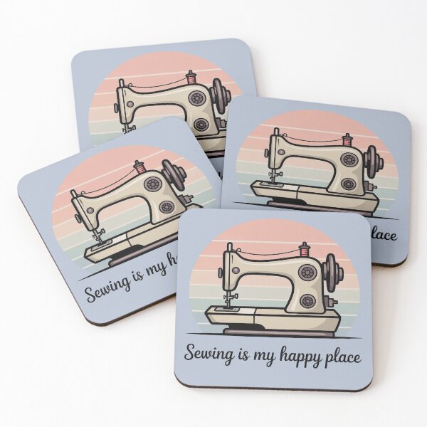 Item preview, Sew hobby - Sewing Is My Happy Place designed and sold by WikaKowalczyk.