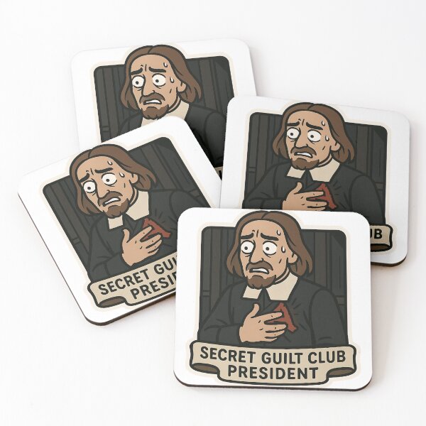 Item preview, Secret Guilt Club President – Hawthorne's Dimmesdale designed and sold by Cheerioza.