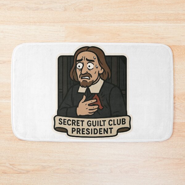 Item preview, Secret Guilt Club President – Hawthorne's Dimmesdale designed and sold by Cheerioza.