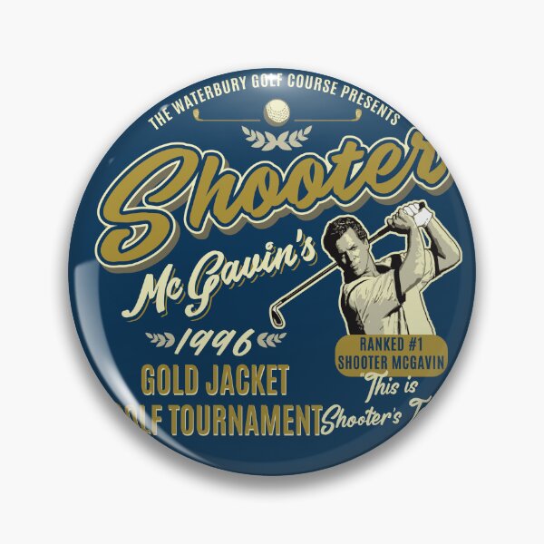 Item preview, Shooter McGavin Gold Jacket Golf Tournament designed and sold by Alema Art.