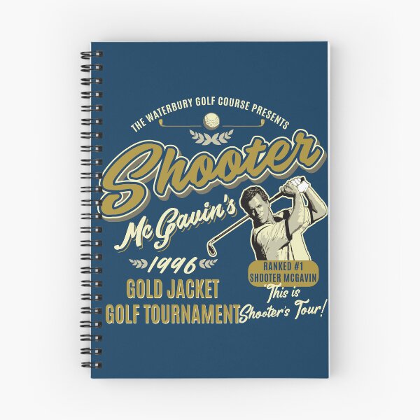 Item preview, Shooter McGavin Gold Jacket Golf Tournament designed and sold by Alema Art.