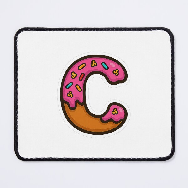 Item preview, Donut Letter C designed and sold by joshuayule.