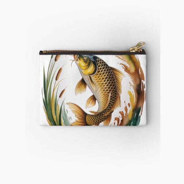 Item preview, Golden Carp Serenity – Golden Carp in Tranquil Lake designed and sold by FusiTink.