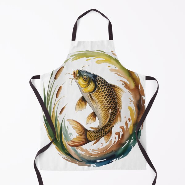 Item preview, Golden Carp Serenity – Golden Carp in Tranquil Lake designed and sold by FusiTink.