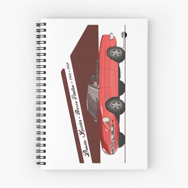 Item preview, Duetto Spider "Osso di Seppia" - Rosso Italia (1966–1969) - Italian Roadster Icon designed and sold by Azaziel.