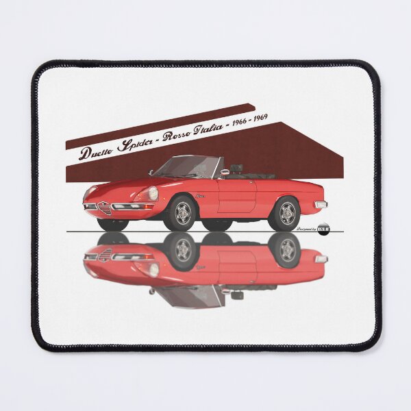 Item preview, Duetto Spider "Osso di Seppia" - Rosso Italia (1966–1969) - Italian Roadster Icon designed and sold by Azaziel.