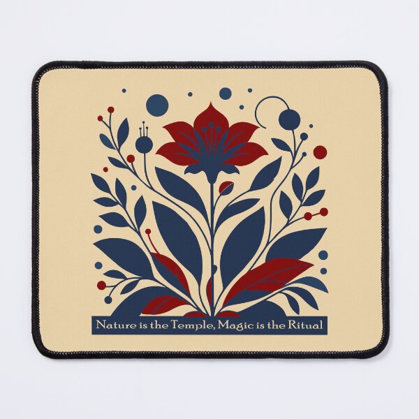 Item preview, Nature Is the Temple, Magic Is the Ritual designed and sold by ElisabethRaven.