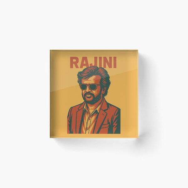 Item preview, Rajini – Vintage Pop Art Rajinikanth Portrait designed and sold by Redloo.