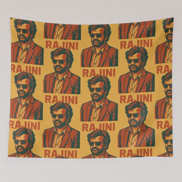 Item preview, Rajini – Vintage Pop Art Rajinikanth Portrait designed and sold by Redloo.