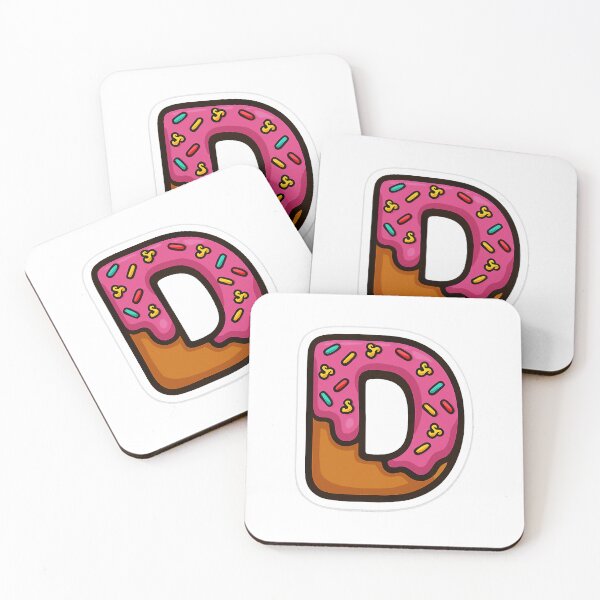 Item preview, Donut Letter D designed and sold by joshuayule.