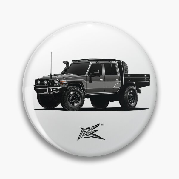 Item preview, land cruiser gxl j79 ute gray designed and sold by NaquashM.